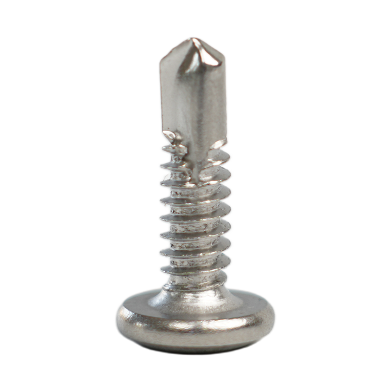 SUS410 selvborende sekskantskruer med fladt hoved